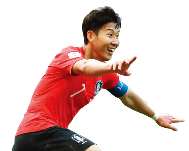 축구대표팀 ‘캡틴’ 손흥민. [동아DB]