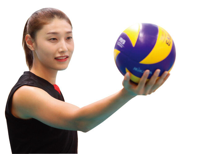 ‘배구 코트의 메시’ 김연경. [동아DB]