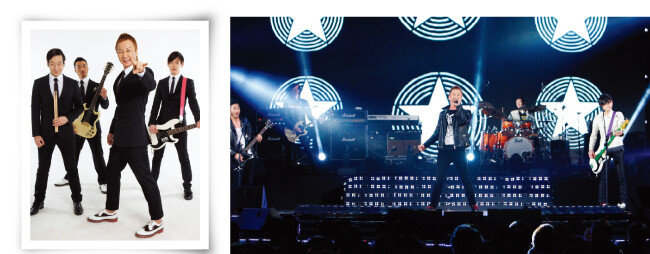 노브레인(왼쪽)과 그들의 2011년 콘서트 장면. [동아DB]