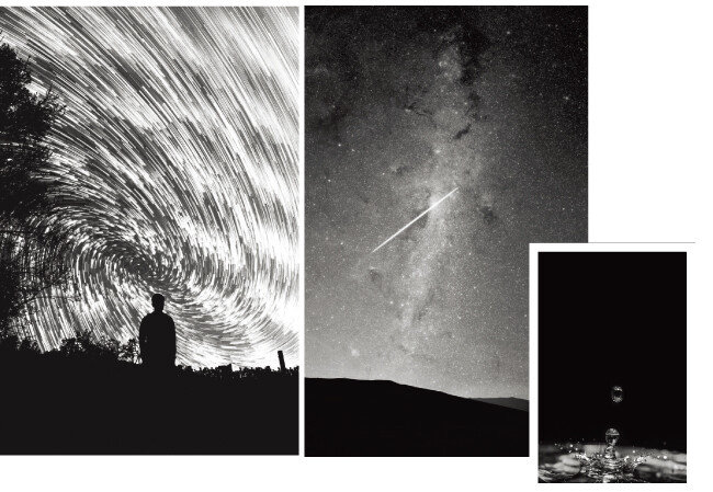 138억 년 전 빅뱅이 일어나 시공간이 생겨나고 다시 38만 년이 지나 수소와 헬륨 같은 원자가 생기면서 빛이 탄생한다. 그와 더불어 만물이 진동하기 시작한다. [사진 제공 · 동아시아]