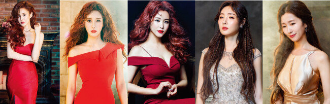 아이비, 윤공주, 해나, 민경아, 이정화 (왼쪽부터) [사진 제공 · 오디컴퍼니]