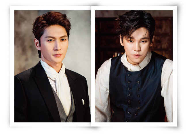 박은태(왼쪽) 홍광호 [사진 제공 · 오디컴퍼니]