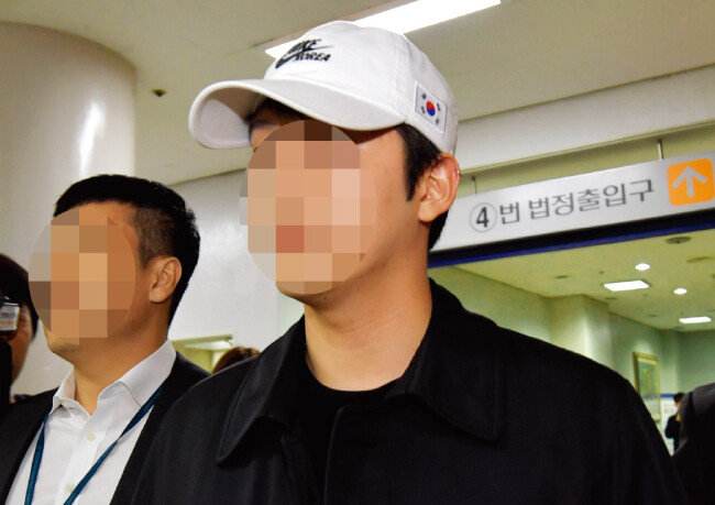 불법촬영물 유포 및 협박 혐의를 받고 있는 가수 구하라 씨의 전 남자친구 최모씨. [뉴스1]
