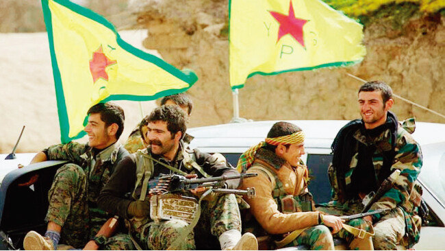 시리아 쿠르드족 민병대인 인민수비대(YPG) 대원들의 모습. [kurdistan24]