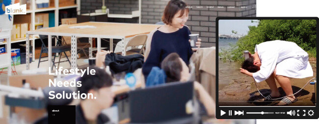 블랭크코퍼레이션이 제작한 한강물 샤워 영상. 필터 샤워기 성능을 직접 실험해 좋은 반응을 얻었다. [사진 제공 · 블랭크코퍼레이션, 유튜브]