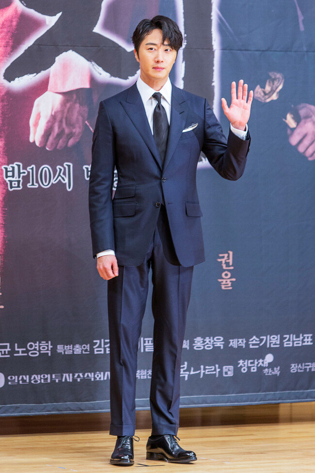 2월 11일 서울 목동 SBS 사옥에서 열린 SBS 월화드라마 ‘해치’ 제작발표회에 참석한 배우 정일우. / 김도균 기자