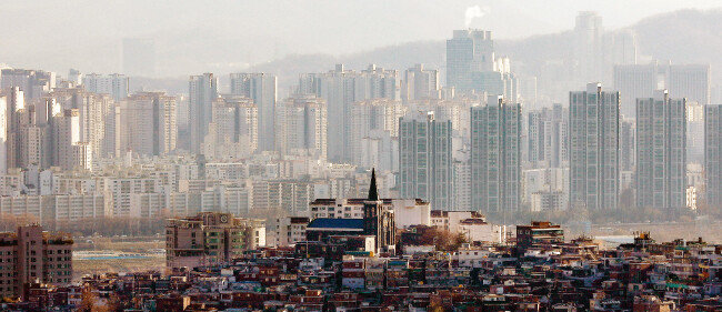 서울 강남 아파트 단지. [뉴시스]