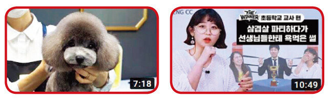 자신의 직업을 무기로 내세운 일반인 유튜버들. 