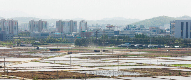 경기 부천시 대장동 일대. [뉴스1]