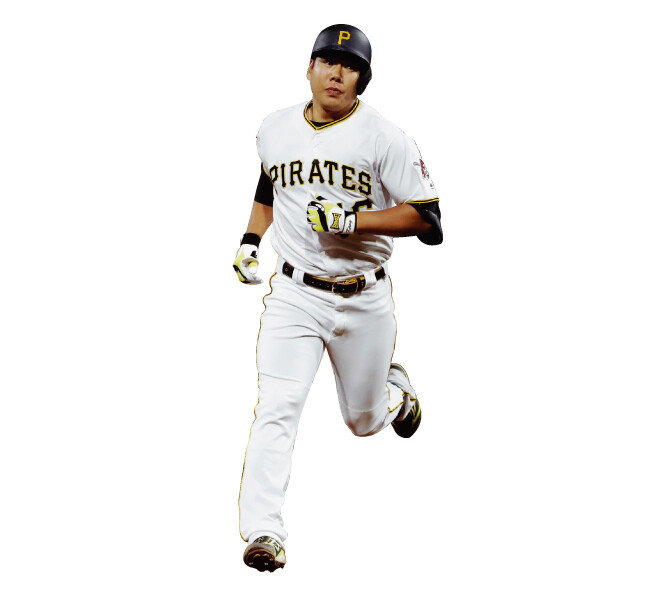 광주일고 출신 메이저리거 강정호(피츠버그 파이어리츠).