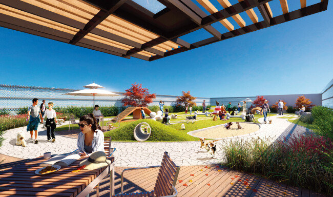 태영건설의 ‘서면데시앙스튜디오’에 마련될 멍트럴파크. [사진 제공 · 태영건설]