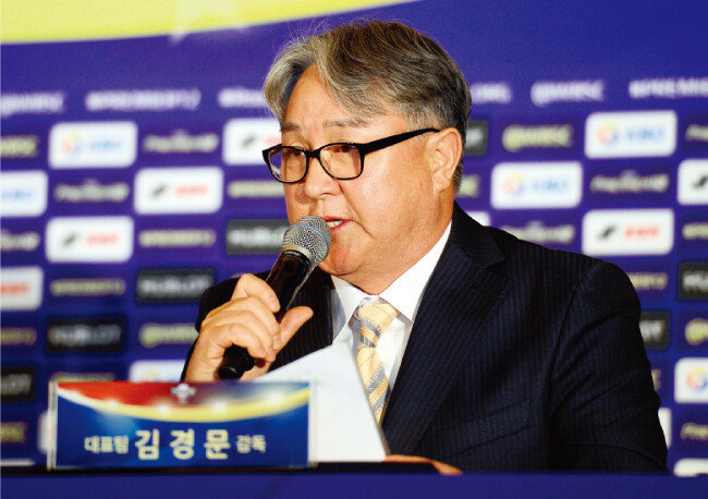 2019 WBSC 프리미어12 한국 
국가대표팀 감독을 맡은 김경문 전 NC 다이노스 감독. [동아DB]