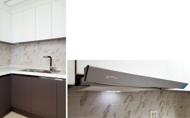 공사 후 주방. [사진 제공 · 남경엽]