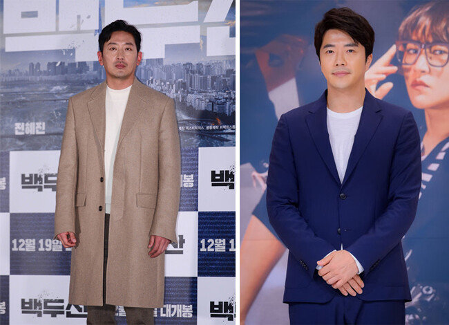 2018년과 2019년 건물을 다수 사들인 하정우(왼쪽). 법인으로 건물 매입한 권상우. [동아DB]
