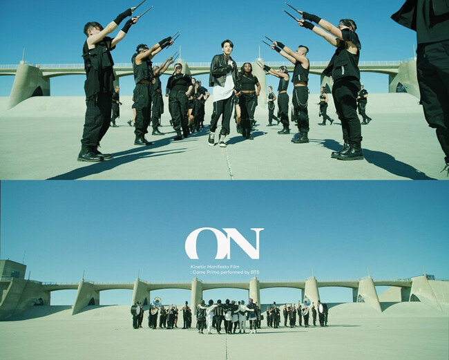 방탄소년단의 'ON' 동영상. [빅히트엔터테인먼트]