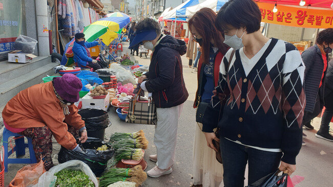 구례5일장 풍경.