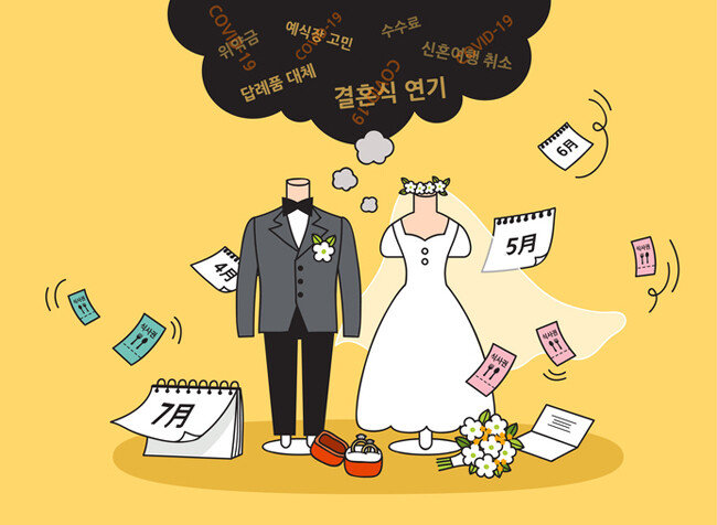 결혼식에서 식사를 답례품으로 대신하자는 움직임도 있다.