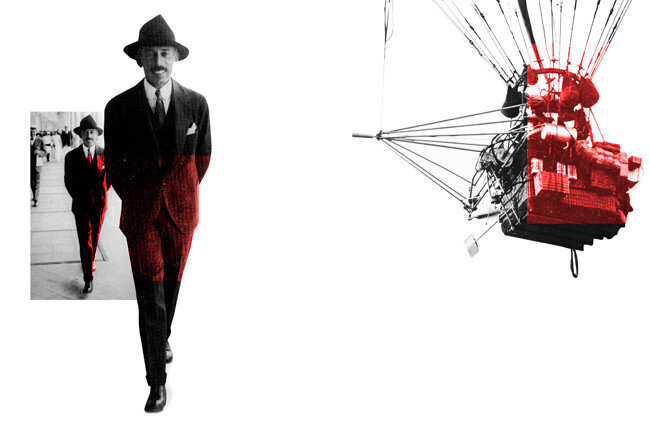 전설적인 비행사 산토스 뒤몽. [© Cartier]
