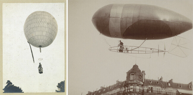 전설적인 비행사 산토스 뒤몽. [Cartier Documentation © Cartier]