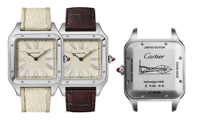 XL 워치(플래티늄), 고유번호가 부여된 30피스 에디션. [© Cartier / Laziz Hamani © Cartier]