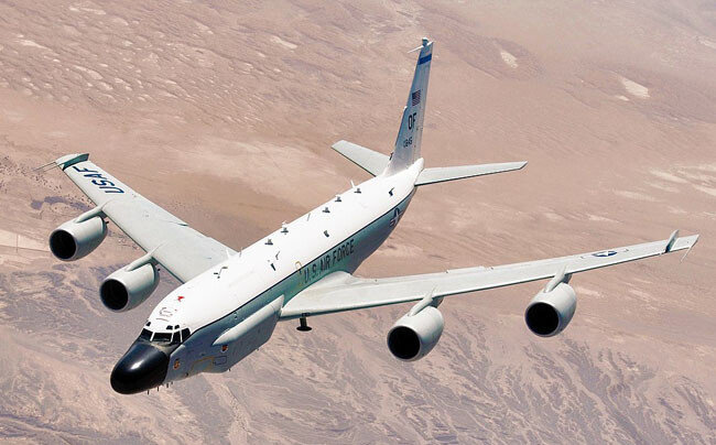 미군 전자정찰기 RC-135V/W 리벳 조인트. [미국연방정부 제공]