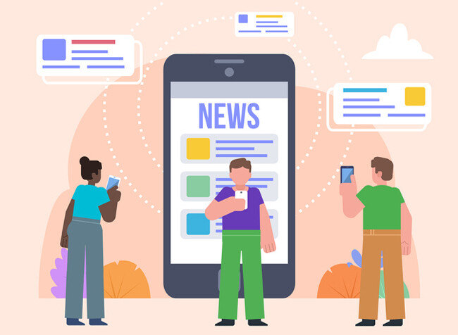 AI가 뉴스를 배열한 이후로 개인이 포털사이트에서 보는 뉴스 화면이 모두 달라졌다. [GettyImage]