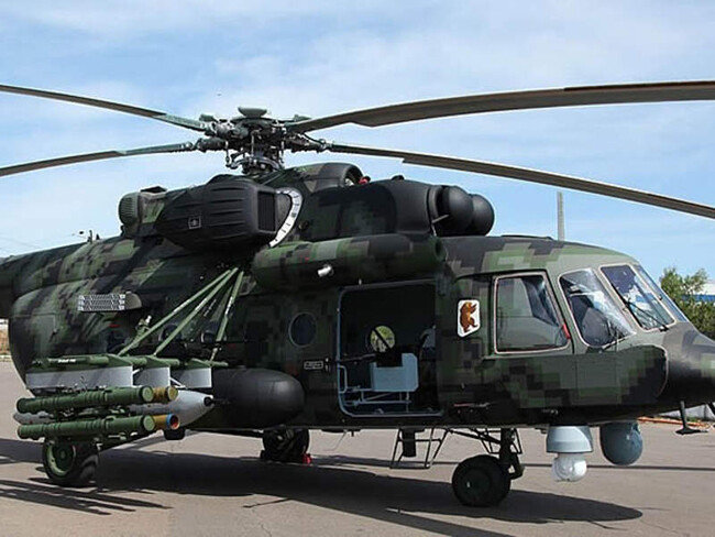 러시아의 수출용 헬기 버전인 Mi-171Sh. [The Union of Machine Builders of Russia 제공]