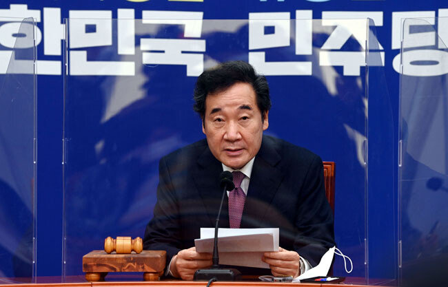 이낙연 더불어민주당 대표. [뉴시스]