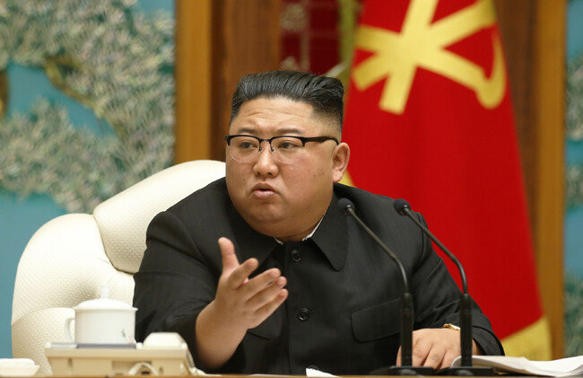 김정은 북한 국무위원장. [평양 노동신문=뉴스1]
