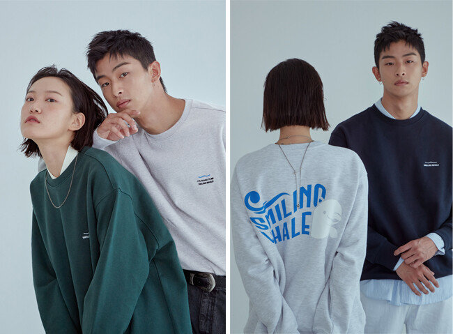 스트리트 브랜드 비토우의 ‘상괭이 프로젝트’ 스웨트 셔츠. [채널A]