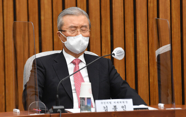 국민의힘 김종인 비상대책위원장. [뉴스1]