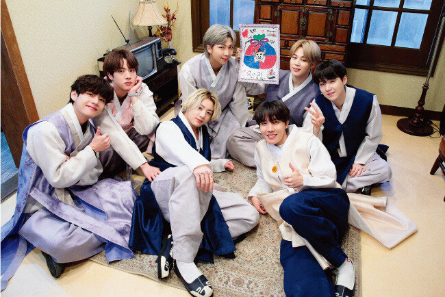 아이돌 주식 부자에 등극한 방탄소년단. [뉴스1]