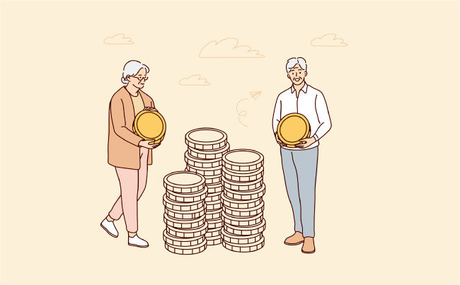 마이너스 금리 시대가 본격화하면서 노후 자산관리 수단으로 ‘인컴투자’가 각광받고 있다. [GettyImages]