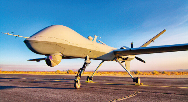 미군 최신형 무인공격기 MQ-9A. [사진 제공 · 제너럴 아토믹스]
