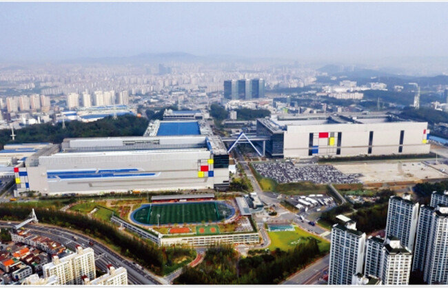 5nm 칩을 양산하는 삼성전자 화성사업장.  [삼성전자]