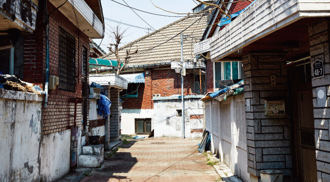 3월 29일 공공재개발 후보지로 선정된 서울 장위 9구역. [홍중식 기자]