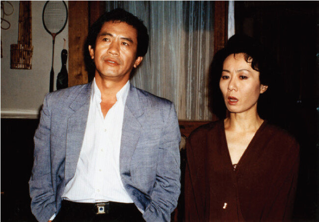 미국에서 돌아와 출연한 드라마 ‘배반의 장미’. [동아DB]