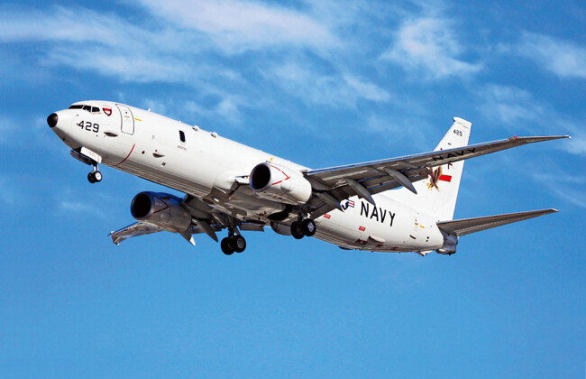 P-8A 포세이돈 해상초계기. [위키피디아]