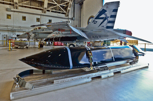AGM-158C 장거리대함미사일 (LRASM). [사진 제공 · 미 해군]