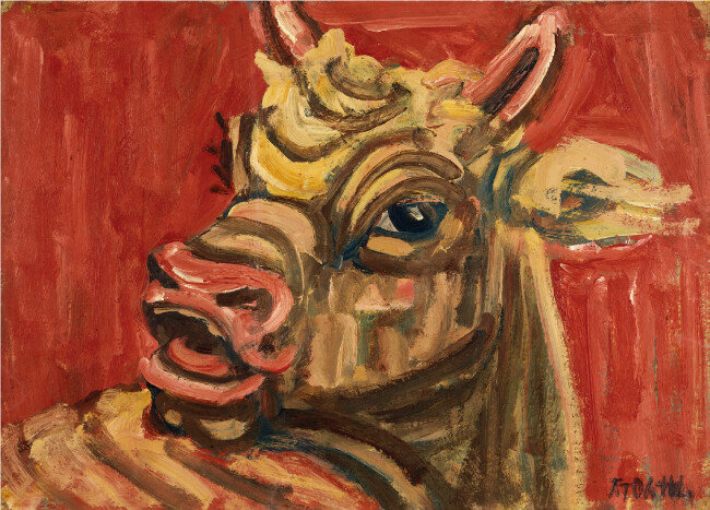 이중섭, ‘황소’, 1950년대. [사진 제공 · 삼성]