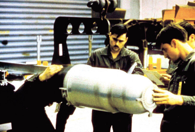 미국은 AGM-183A ARRW에 W80 계열 열핵탄두(사진)를 장착해
운용할 가능성이 높다. [위키피디아