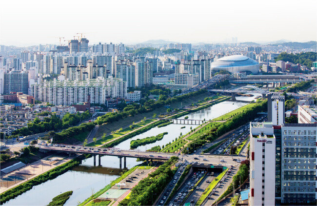 서울 구로구 고척동에 위치한 고척돔 일대. [박해윤 기자]