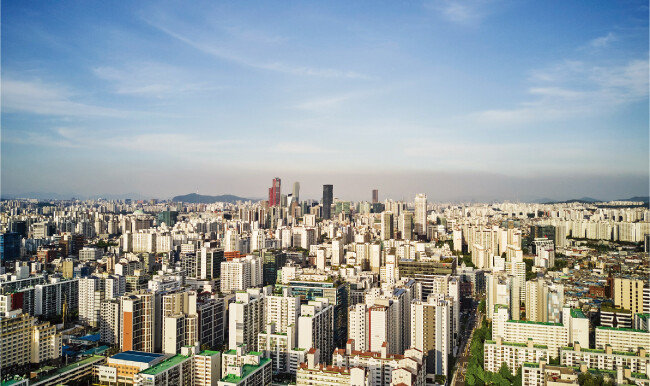 글로벌 부동산시장 조사업체 글로벌 프로퍼티 가이드가 밝힌 최근 10년간 서울 집값의 실질상승률은 17.33%이다. [GETTYIMAGES]