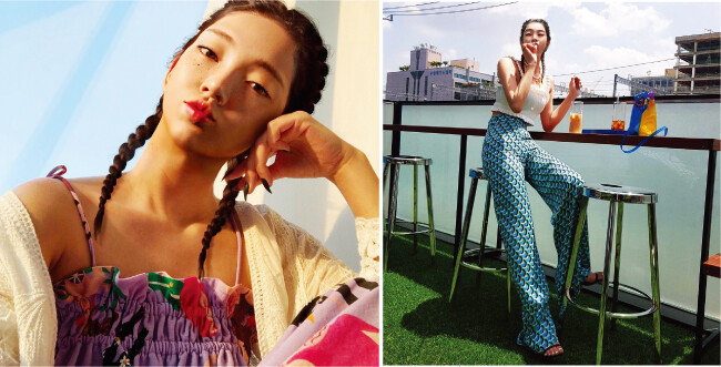 신한라이프 광고 모델 ‘로지’. 로지는 3만 명 넘는 인스타그램 팔로어를 거느리고 있다. [@rozy.gram 인스타그램]