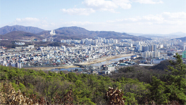 부동산 비규제지역인 경기 동두천시 전경. [뉴스1]