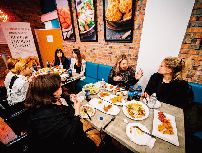 미국 BBQ 매장. [사진 제공 · 제너시스BBQ]