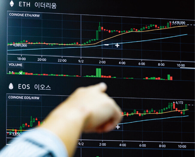 NFT 시장의 활황을 맞아 이더리움이 주목받고 있다. [뉴스1]