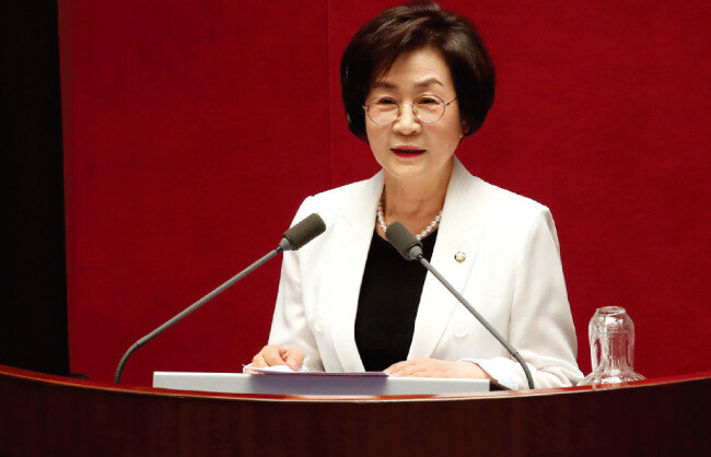 김상희 국회부의장.[동아DB]