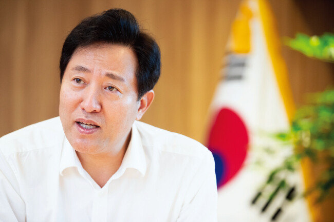 오세훈 서울시장. [지호영 기자]