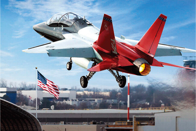 보잉-사브 컨소시엄의 고등훈련기 T-7A. [사진 제공 · 보잉]